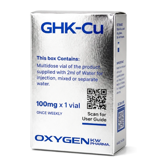 PEPTÍDEO GHK-CU 100MG - OXYGEN