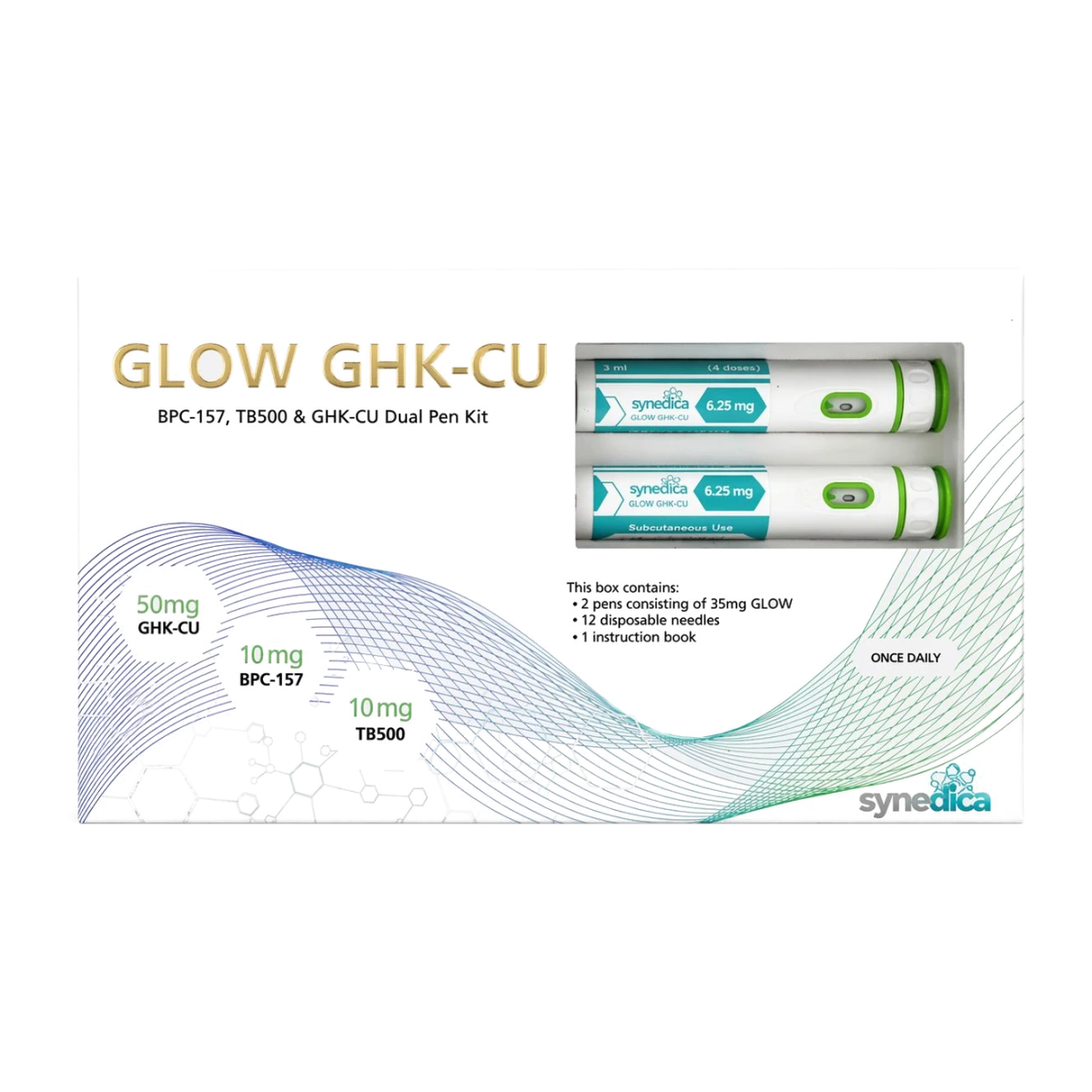 CANETA GLOW GHK-CU - SYNEDICA