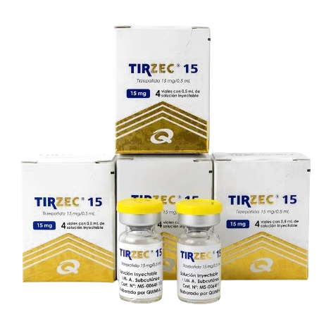 TIRZEC 15MG - 4 AMPOLAS